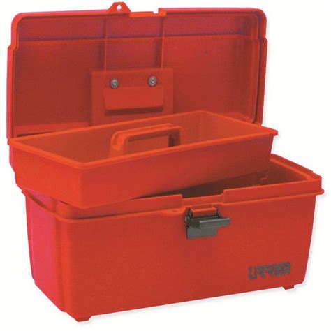 Excel Cantilever 14.6 in. 2-Drawer Steel Tool Box in Red-TB126-Red ...