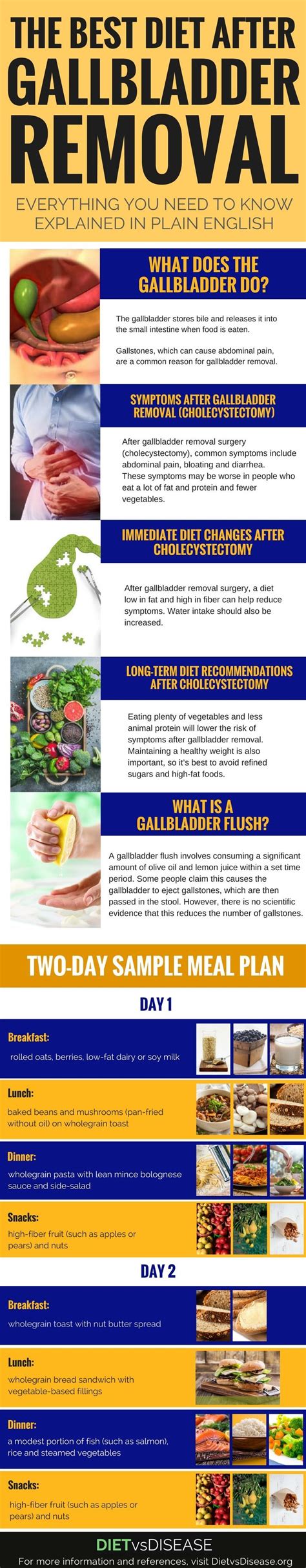 The Best Diet After Gallbladder Removal: Everything You Need to Know | Diet vs Disease ...