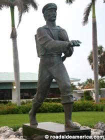 Barefoot Mailman Statue, Hillsboro Beach, Florida