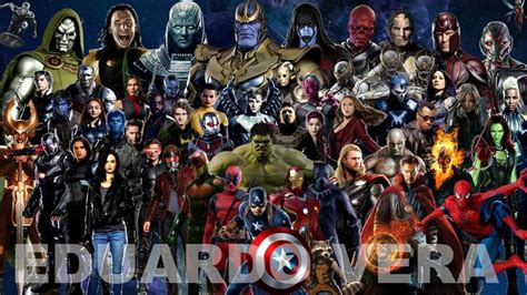 collage de los personajes de marvel en el cine | Personajes de marvel, Marvel, Personajes