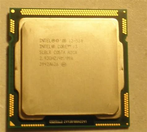 INTEL CORE I3-530 2.93 GHz CPU Processor LGA1156 SLBLR $9.49 - PicClick