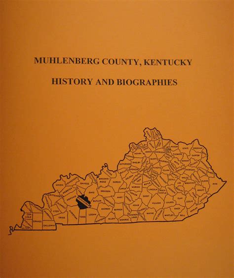 Muhlenberg County Kentucky History and Biographies - Mountain Press and Southern Genealogy Books