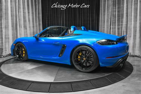 Used 2022 Porsche 718 Boxster Spyder Convertible ONLY 144 Miles! Shark ...