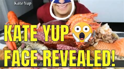 KATE YUP FACE REVEALED!!! MUKBANG - YouTube