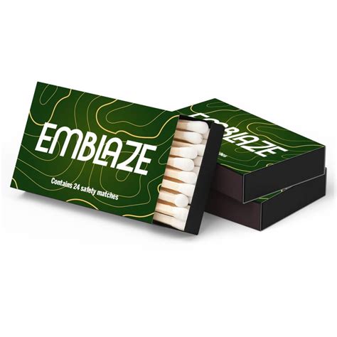 Cannabis Promotions Custom Match Boxes | Personalized Matches | Full Color Logo