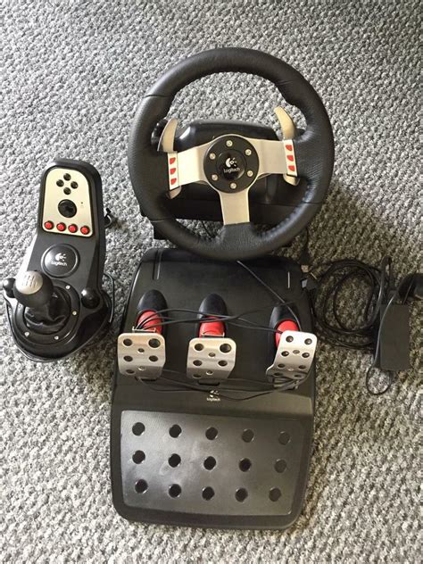 Logitech G27 Gaming Steering Wheel, Pedals and Shifter - PS3 PC Gaming Setup | in Leicester ...