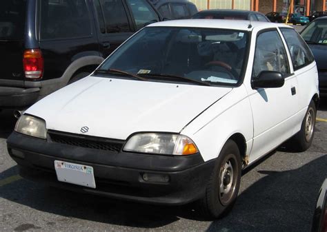 1989 Suzuki Swift - Information and photos - MOMENTcar