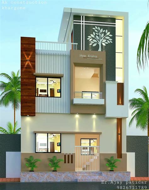 Front elevation design | Small house design exterior, House balcony ...