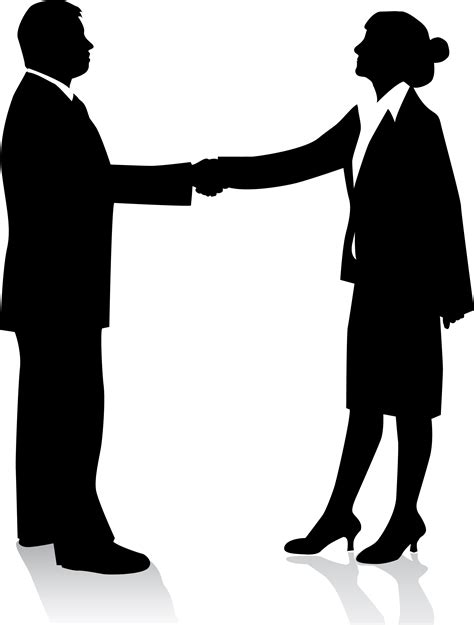 Handshake clipart business person, Handshake business person ...