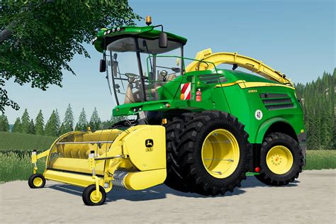 FS19 Mods John Deere 8000 Forage Harvesters Yesmods