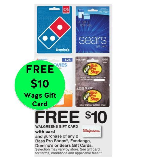 FREE $10 Walgreens Gift Card wyb (2) Gift Cards! Father's Day is This ...