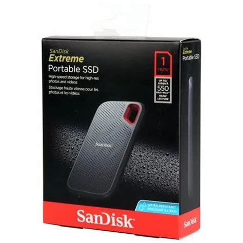 SanDisk Extreme Portable SSD Solid State External Hard Drive (1 TB To TB) Western Digital ...