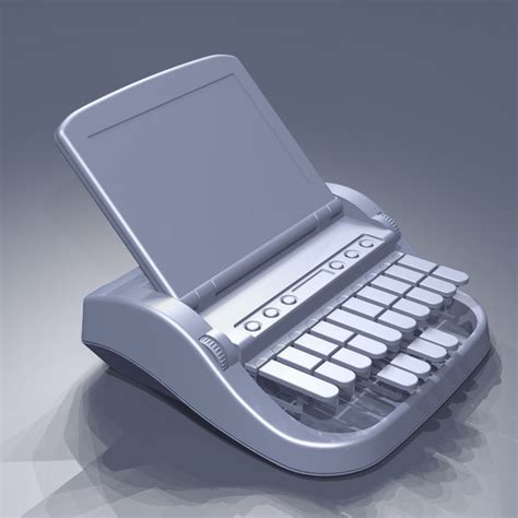 stenotype machine 3d model