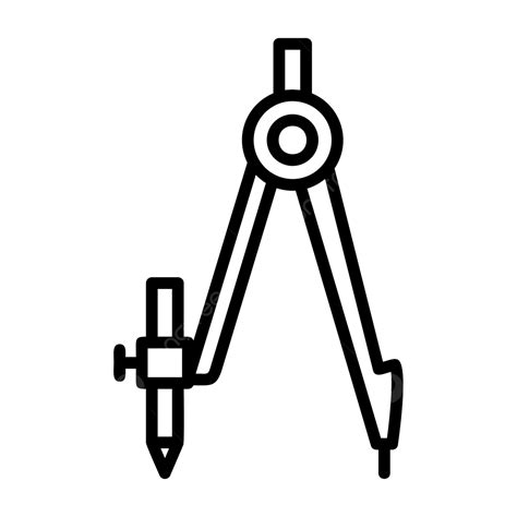Compass Line Icon Vector, Compass Icon, Compass, Discover PNG and Vector with Transparent ...