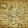 Vintage map of the world 1814 — Stock Photo © javarman #17688981