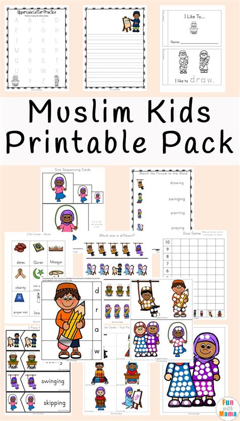 Ramadan Activities + Muslim Kids - Fun with Mama