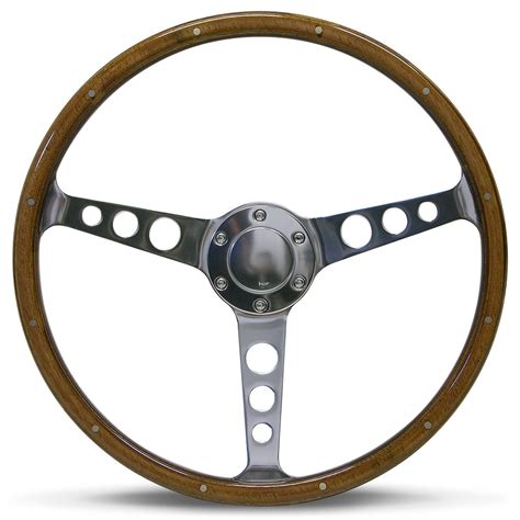 SAAS CLASSIC RETRO WOODGRAIN STEERING WHEEL 380MM DEEP DISH FORD ...