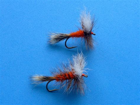 Atlantic Salmon Flies: Ausable Wulff and Bomber | Fly fishing flies pattern, Salmon flies ...