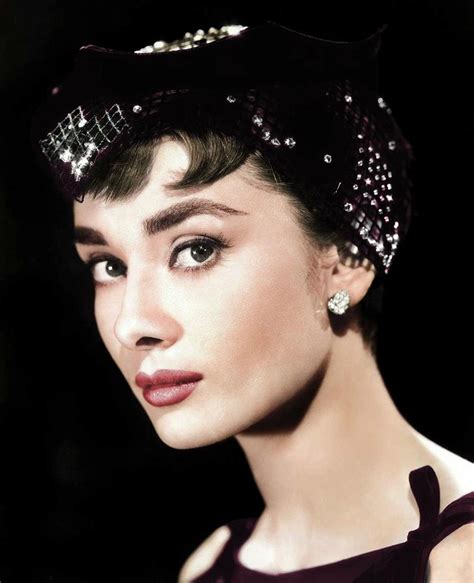 Audrey Hepburn colorized Photograph by Movie World Posters - Fine Art America