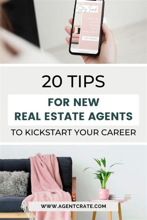 20 TIPS FOR NEW REAL ESTATE AGENTS TO KICKSTART YOUR CAREER