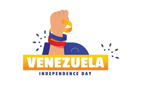 Venezuela Independence day event celebrate 25757394 Vector Art at Vecteezy