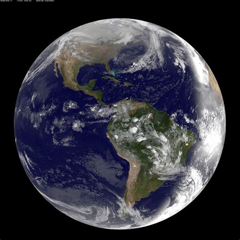 Full Disk Image of Earth Captured March 2, 2011 | NASA / NOA… | Flickr