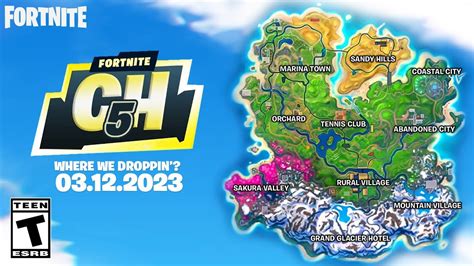 Fortnite Chapter 5 - Season 1 (MAP REVEALED!) - YouTube