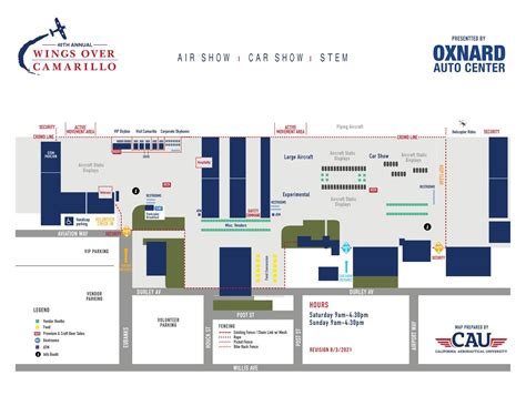 Air Show Parking, Directions and Map - Wings Over Camarillo