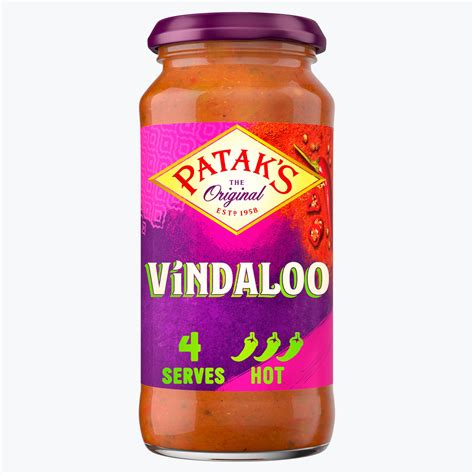 Patak's The Original Vindaloo Cooking Sauce 450g | Indian and Curry Sauces | Iceland Foods