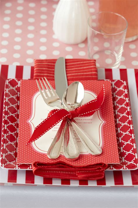 The Perfect Setting. Baby shower silverware seems sweeter when wrapped lovingly with a bow ...