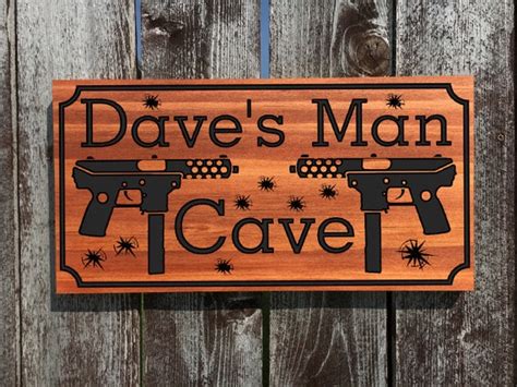 Personalized Man Cave Sign Garage Sign Custom Man Cave Sign