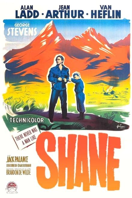 Shane (1953) - Posters — The Movie Database (TMDB)