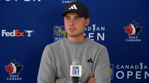 Ludvig Aberg interview after Round 1 at RBC Canadian