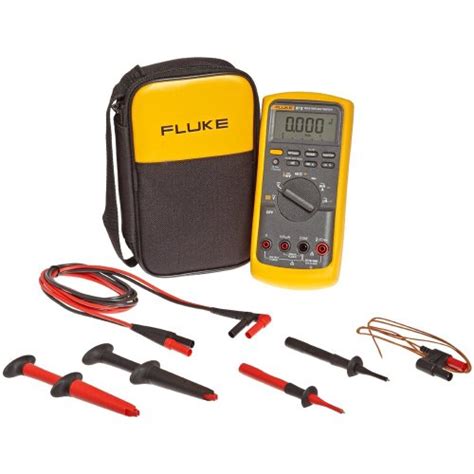 Fluke 87-5/E2KIT Industrial True-RMS Multimeter Combo Kit with a NIST ...