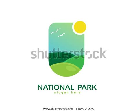 National Park Logo Design Stock Vector (Royalty Free) 1109720375 ...