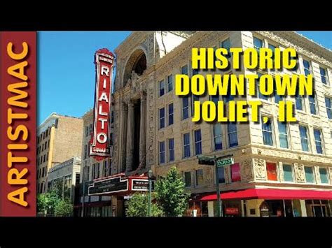 #architecture Historic Downtown Joliet, IL - YouTube