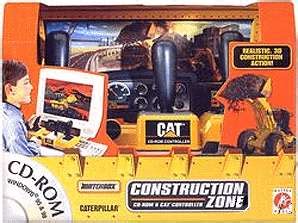 SuperKids Software Review of Matchbox Caterpillar Construction Zone CD ...