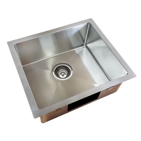 Everhard Squareline Plus Single Bowl Kitchen Sink | Bunnings Warehouse