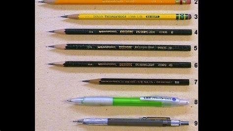 Top 10 Best Pencil Brands in the World - YouTube