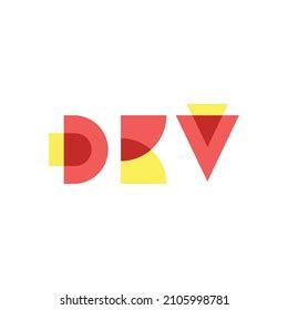 Vector Dkv Logo Editable Font Stock Vector (Royalty Free) 2105998781 ...