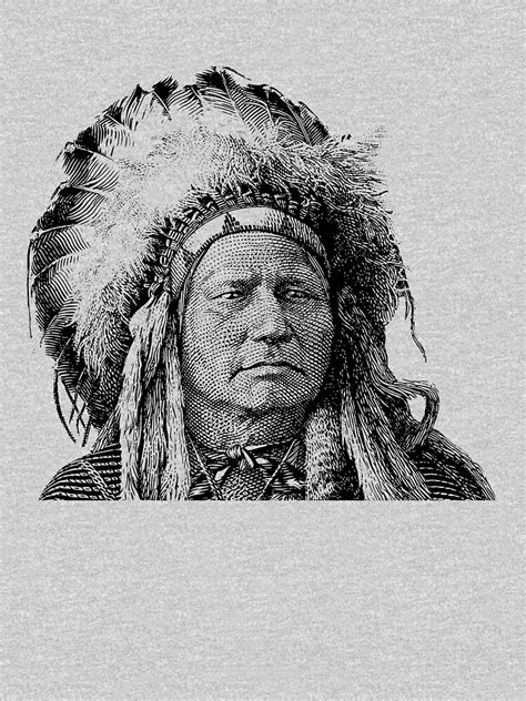 "Chief Running Antelope - Native American History " T-shirt by warishellstore | Redbubble
