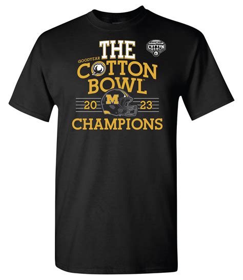 2023 Cotton Bowl THE CHAMPIONS Black SST – Cotton Bowl Merchandise