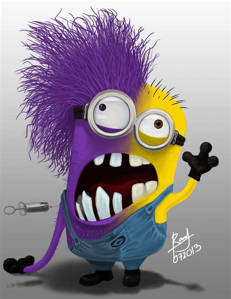 minion transformation by bopet on deviantART | Minions funny, Purple minions, Minions despicable me