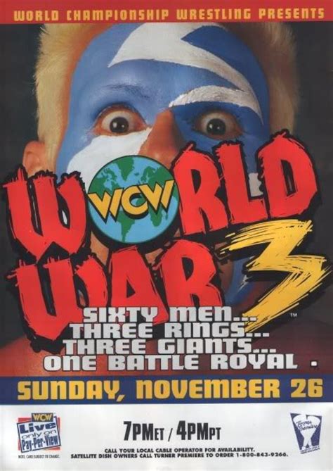 WCW World War 3 (TV Special 1995) - IMDb