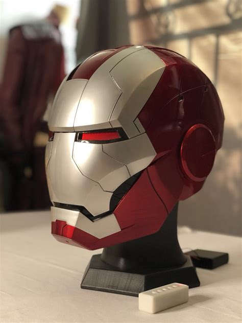 The Iron Man Helmet MK5 Voice Activated | Iron man, Iron man helmet, Helmet