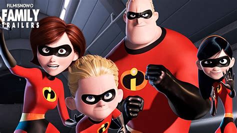 THE INCREDIBLES | Clip and Trailer Compilation for Disney Pixar family ...