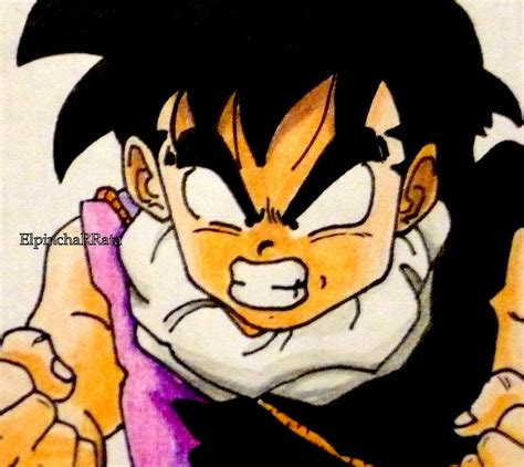 Angry Gohan by ELpinchaRRata on DeviantArt