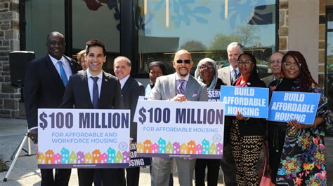 Senator Vincent Hughes Celebrates $100M Investment in Affordable Housing