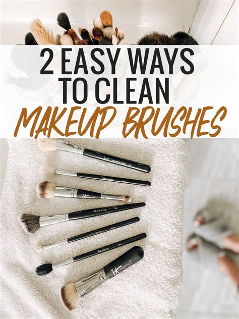 How to Clean Your Makeup Brushes and Sponges - 2 Easy Ways - Meg O. on ...