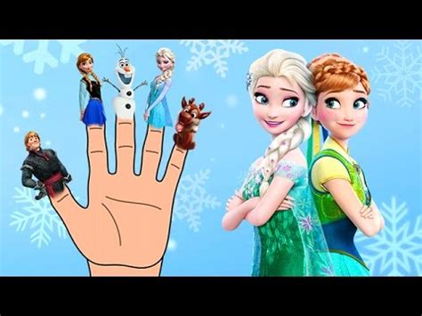 Frozen Finger Family Song - Disney Frozen Song & Nursery Rhymes for Kids & Babies - YouTube